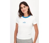 Camiseta Nike - Blanco - Camiseta Vintage Mujer talla S
