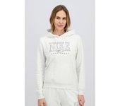Nike Club Flc - Blanco - Sudadera Capucha Mujer talla M