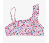 Top Bikini Up - Multicolor - Top Bikini Asimétrico Niña talla 8
