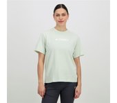 adidas Tx Logo - Verde - Camiseta Trekking Mujer talla S