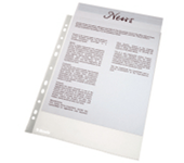 caja 100 fundas polipropileno multitaladro formato a4 50 micras 11 taladros transparente esselte 56133
