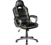 silla trust gaming gxt 705 ryon giratoria 360  elevador de gas clase 4 asiento reclinable con bloqueo  color negro   azul 23204