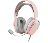 mars gaming ratón mhaxp pink rgb headphones