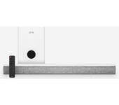 spc barra de sonido 100w subwoofer inalám blanca