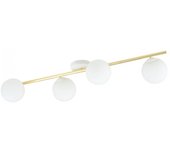 Regleta de techo dadora ii opal (4 luces)