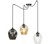 Lámpara colgante maranto mix (3 luces)