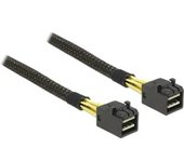 1m, Mini SAS HD x 4 SFF 8643 Negro, Cable