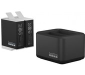 Gopro Cargador de batería dual y baterías Enduro
