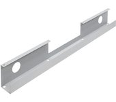 Treston Canaleta para cables, para mesas de trabajo, gris