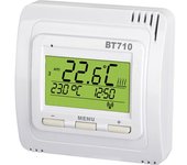 kaiserkraft Termostato ambiente por radio BT710, transmisor con pantalla digital, hasta 9 receptores