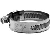 Jessberger Abrazadera para mangueras, acero inoxidable, UE 20 unid., adecuada para mangueras de 3/4''