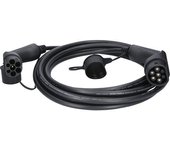 kaiserkraft Cable de carga efuturo recto, enchufe de tipo 2 a tipo 2, 3 fases, 8 m, hasta 11 kW