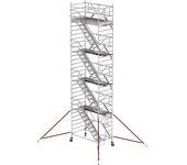 Altrex Andamio con escalera RS TOWER 53 ancho, Fiber-Deck®, longitud 2,45 m, altura de trabajo 10,20 m