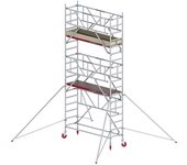 Altrex Andamio rodante RS TOWER 41 estrecho con Safe-Quick®, plataforma de madera, longitud 2,45 m, altura de trabajo 6,20 m