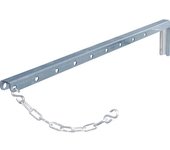 eurokraft pro Soporte para bombonas de gas, para bombonas de gas de pie con Ø 230 mm, con cadena