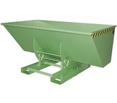 eurokraft pro Volquete AK, capacidad 1,5 m³, verde reseda