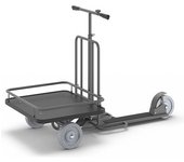 Kongamek Patinete de repartidor SCOOTER, L x A 1470 x 700 mm, carga máx. 200 kg