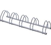 Mottez Aparcamiento de bicicletas, 5 plazas, metal