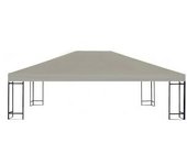 vidaXL Toldo De Cenador 310 G/m² 4x3 M Beige