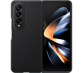 Samsung Galaxy Z Fold4 Leather Cover - Black, Black