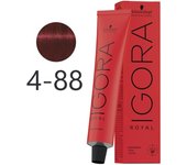 Schwarzkopf - Tinte Permanente Igora Royal 4-88 Castaño Medio Rojo Intenso 60 ml 5039 5039 4045787199468 Royal SCHWARZKOPF