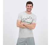 Under Armour GL Foundation - Gris - Camiseta Running Hombre talla S