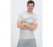 Under Armour GL Foundation - Gris - Camiseta Running Hombre talla S