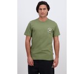 NB Small Circular - Kaki - Camiseta Hombre talla S