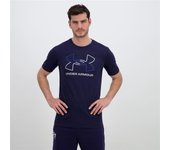 Under Armour GL Foundation - Azul - Camiseta Running Hombre talla S