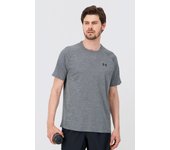 Under Armour Tech Textured - Gris - Camiseta Running Hombre talla L