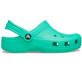Zuecos crocs classic clog infantil lagoon