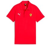 Polo puma ferrari race cl,rosso corsa, niño