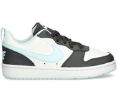 Nike - Zapatilla Court Borough Low Recraft Niño, Unisex, Anthracite-Glacier Blue-White, 5,5Y