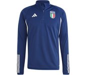 Adidas - Sudadera Italia Training 2022-2023, Unisex, Dark Blue, M