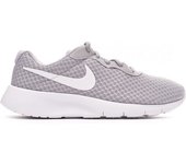 Nike - Zapatilla Tanjun Niño, Unisex, Wolf Grey-White, 4,5Y