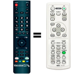 Mandos.tv VT48 para NEC mando a distancia programado