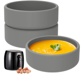 Molde de silicona para freidora de aire de 3 piezas, hervidor de huevos antiadherente, para horno de cocina