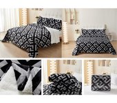 Edredón nórdico con Borreguito Ultra Suave y cálido Set de Cama con Funda de Almohada (180x240CM +1 Funda)(220x240CM +2 Funda)(240x260CM +2 Funda)