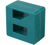 Magnetizador Desmagnetizador Destornillador Bits Destornillador eléctrico Tornillo Bits-Verde, 1 pieza