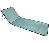 Tumbona plegable "Benidorm" 156x53x42cm, en 2 colores diferentes, Esterilla de playa con bolso plegable, ideal para vacaciones, playa, verano Tumbona plegable "Benidorm" 156x53x42cm, en 2 colores diferentes, Esterilla de playa con bolso plegable, ideal p