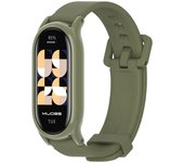 3x2 Correa Silicona Xiaomi Mi Band 8 Pulsera Deportiva Agujeros Transpirable Sport Suave Carcasa Funda TPU miBand Color Lisa Flexible Repuesto