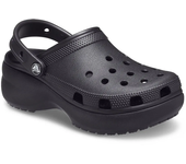 Crocs Zuecos Classic Platform Negro Mujer Adulto