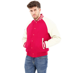 Superdry Chaqueta Bomber College Varsity Rojo