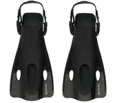 Aqualung Aletas De Buceo Twister Negro Adulto