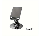 Soporte Plegable de Metal Ajustable De Rotación de 360 Grados, Soporte Plegable Ajustable en Altura de Escritorio Para Todos Los Teléfonos Inteligentes, Tabletas y Lectores Electrónicos u otros dispositivos entre 7 y 13 pulgadas.