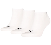 Puma Calcetines Sneaker Plain 3 Pares Blanco