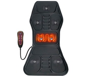 Silla, cojín de masaje with 10 vibraciones motorizadas para espaldas, masajeador de cuerpo complete