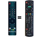 Mando a distancia programado para TV modelo TX-L26C10B  V2  de PANASONIC