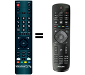 Mando a distancia programado para TV modelo 22PFT4022 05 de PHILIPS
