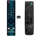 Mando a distancia programado para TV modelo 21PT3822-57T de PHILIPS